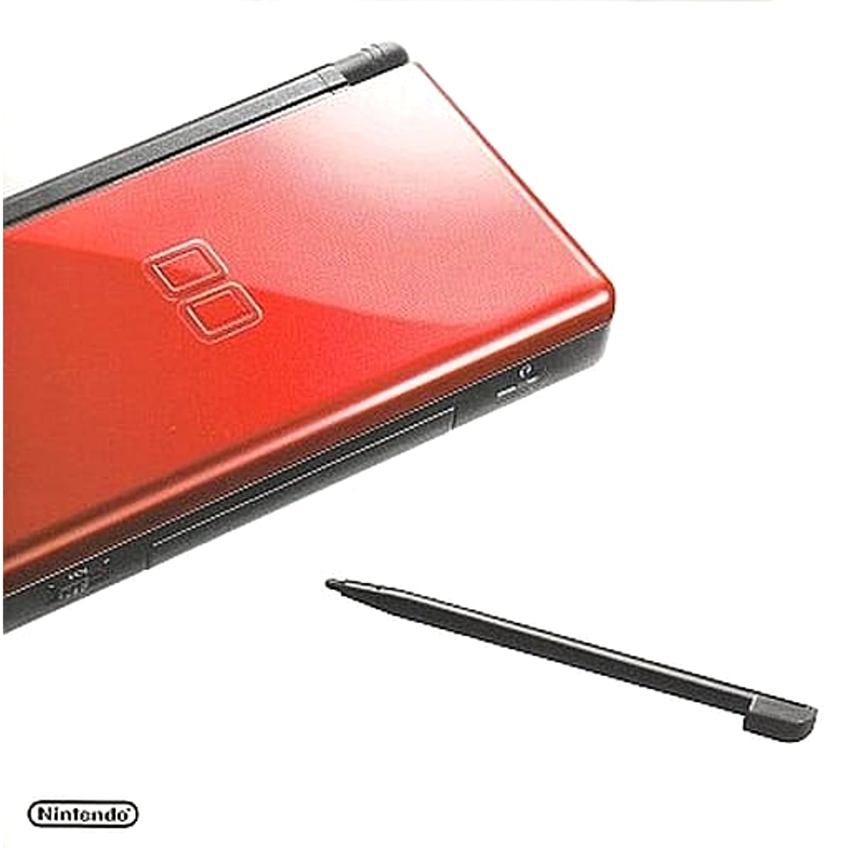 Nintendo DS Lite Crimson Black USG-S-RMKA Console with Box and Charger NTSC-J Nintendo DS Series Console [USED]
