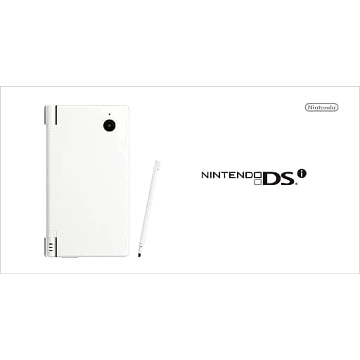 Nintendo DSi White TWL-S-WA Console with Box and Charger NTSC-J Nintendo DS Series Console [USED]