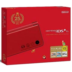 Nintendo DSi LL Super Mario 25th Anniversary Specification Console with Box and Charger NTSC-J Nintendo DS Series Console [USED]