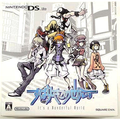 Nintendo DS Lite The World Ends with You Wonderful World Edition USG-S-SVDWL Console with Box and Charger NTSC-J Nintendo DS Series Console [USED]