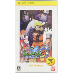 Naruto Shippuden: Ultimate Ninja Heroes 3 PSP the Best PlayStation Portable [USED]