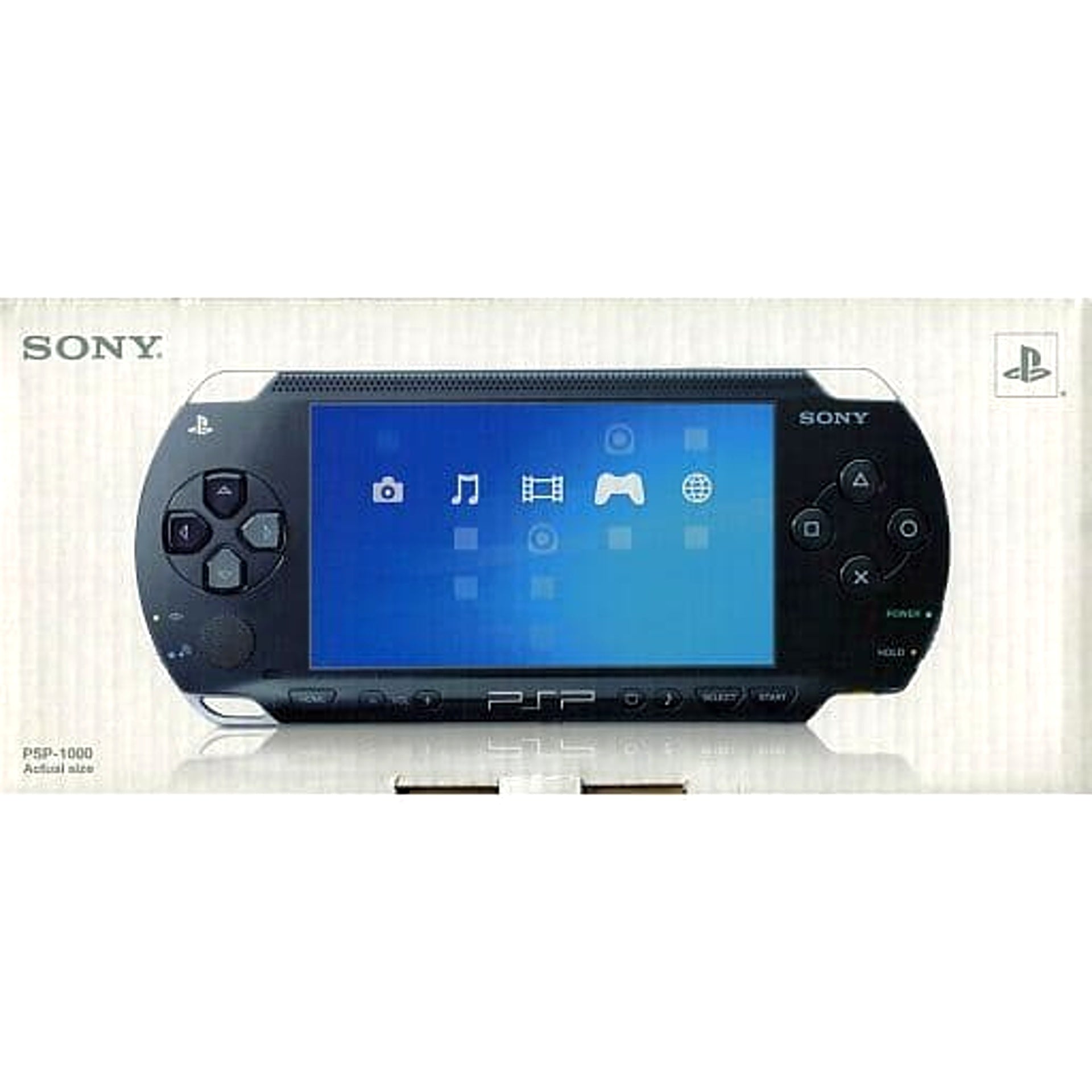 Sony PlayStation Portable Black PSP-1000 Console with Box and Charger NTSC-J PlayStation Portable Series Console [USED]