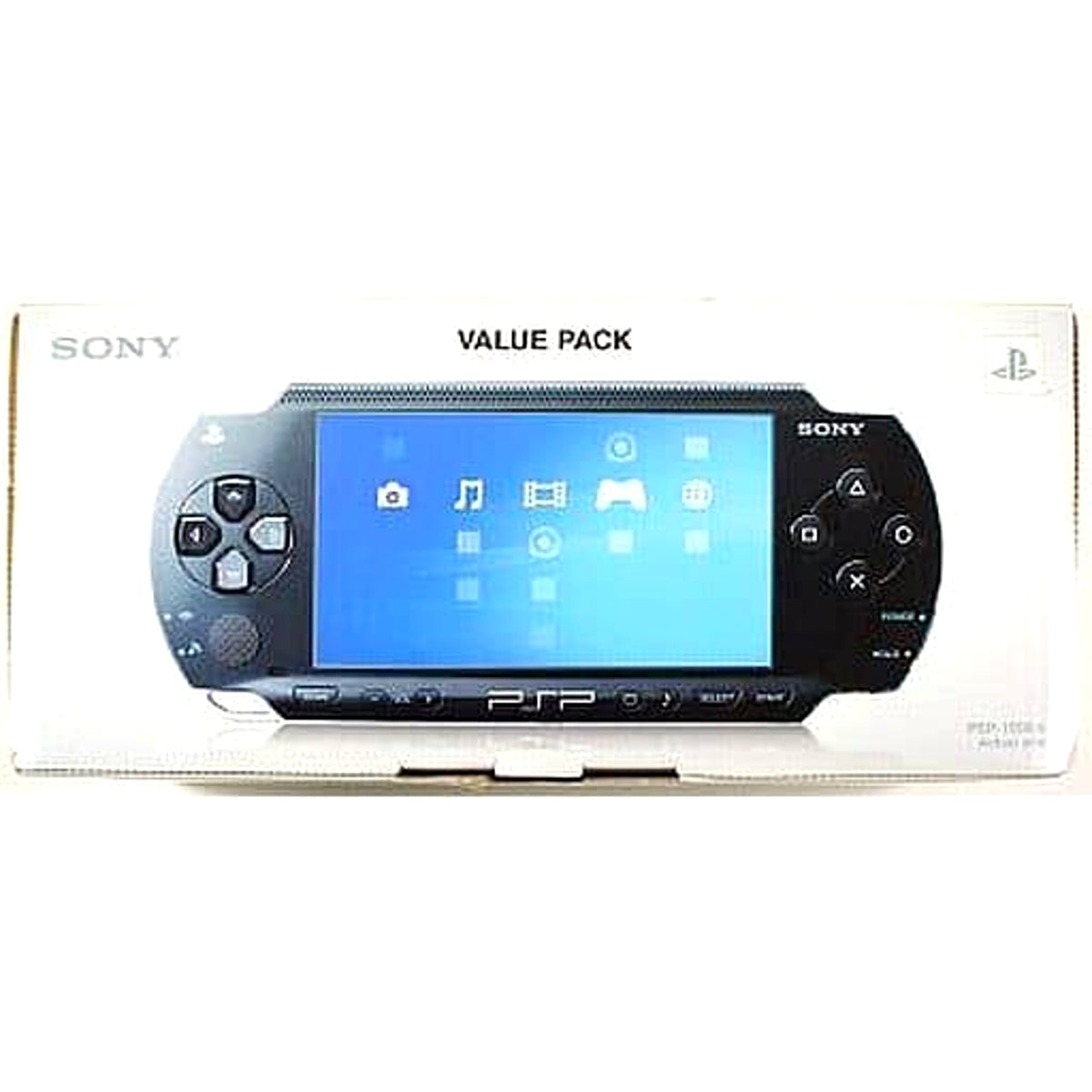 Sony PlayStation Portable Black Value Pack PSP-1000K Console with Box and Charger NTSC-J PlayStation Portable Series Console [USED]