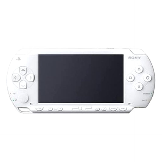 Sony PlayStation Portable Ceramic White PSP-1000CW Console with Box and Charger NTSC-J PlayStation Portable Series Console [USED]