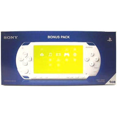 Sony PlayStation Portable Ceramic White Bonus Pack PSPJ-10005 Console with Box and Charger NTSC-J PlayStation Portable Series Console [USED]