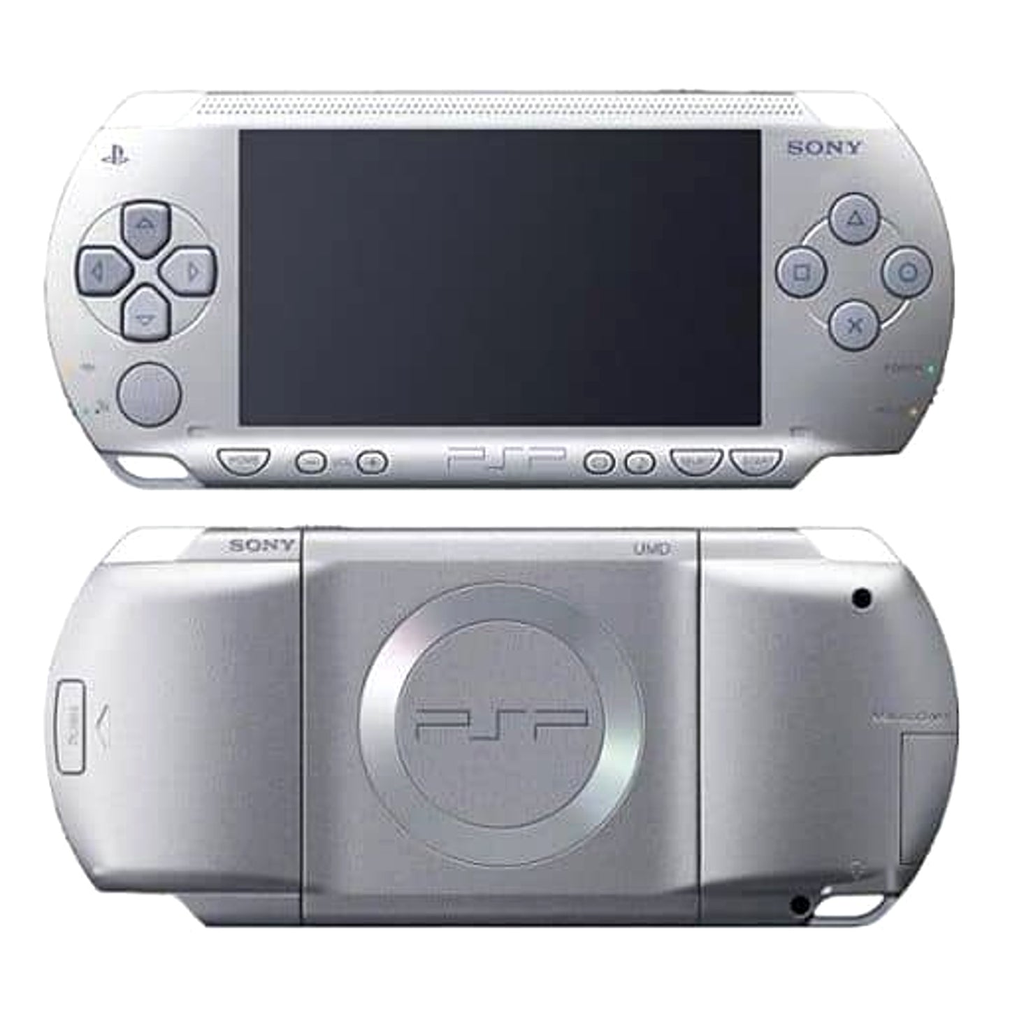 Sony PlayStation Portable Silver PSP-1000SV Console with Box and Charger NTSC-J PlayStation Portable Series Console [USED]