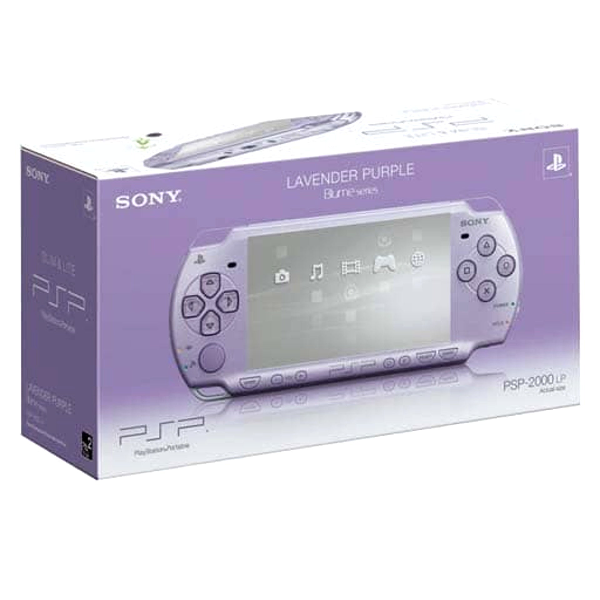 Sony PlayStation Portable Lavender Purple PSP-2000LP Console with Box and Charger NTSC-J PlayStation Portable Series Console [USED]