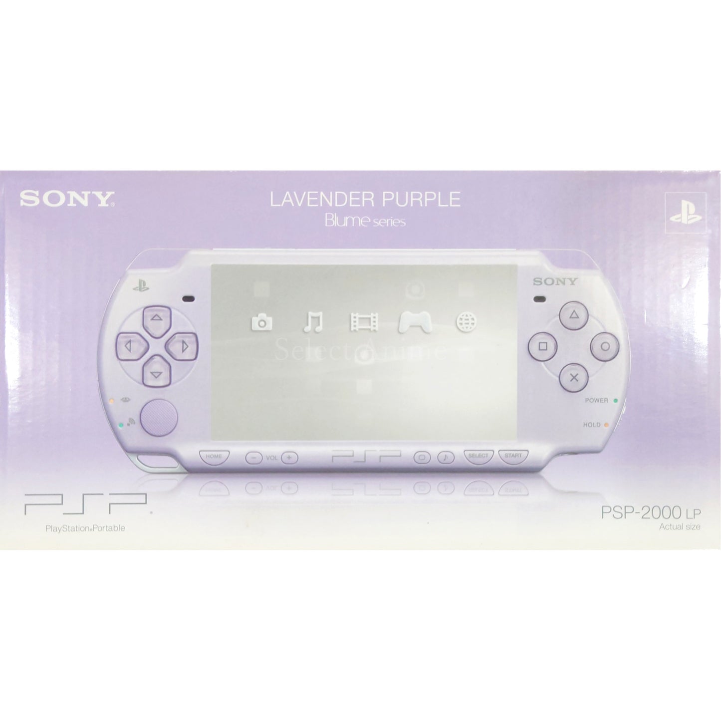 Sony PlayStation Portable Lavender Purple PSP-2000LP Console with Box and Charger NTSC-J PlayStation Portable Series Console [USED]