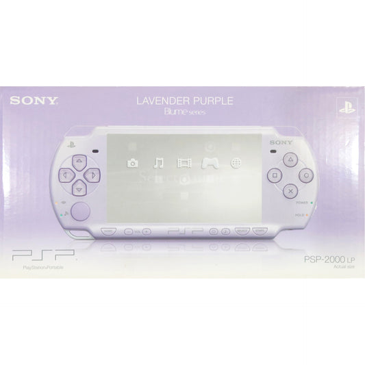 Sony PlayStation Portable Lavender Purple PSP-2000LP Console with Box and Charger NTSC-J PlayStation Portable Series Console [USED]