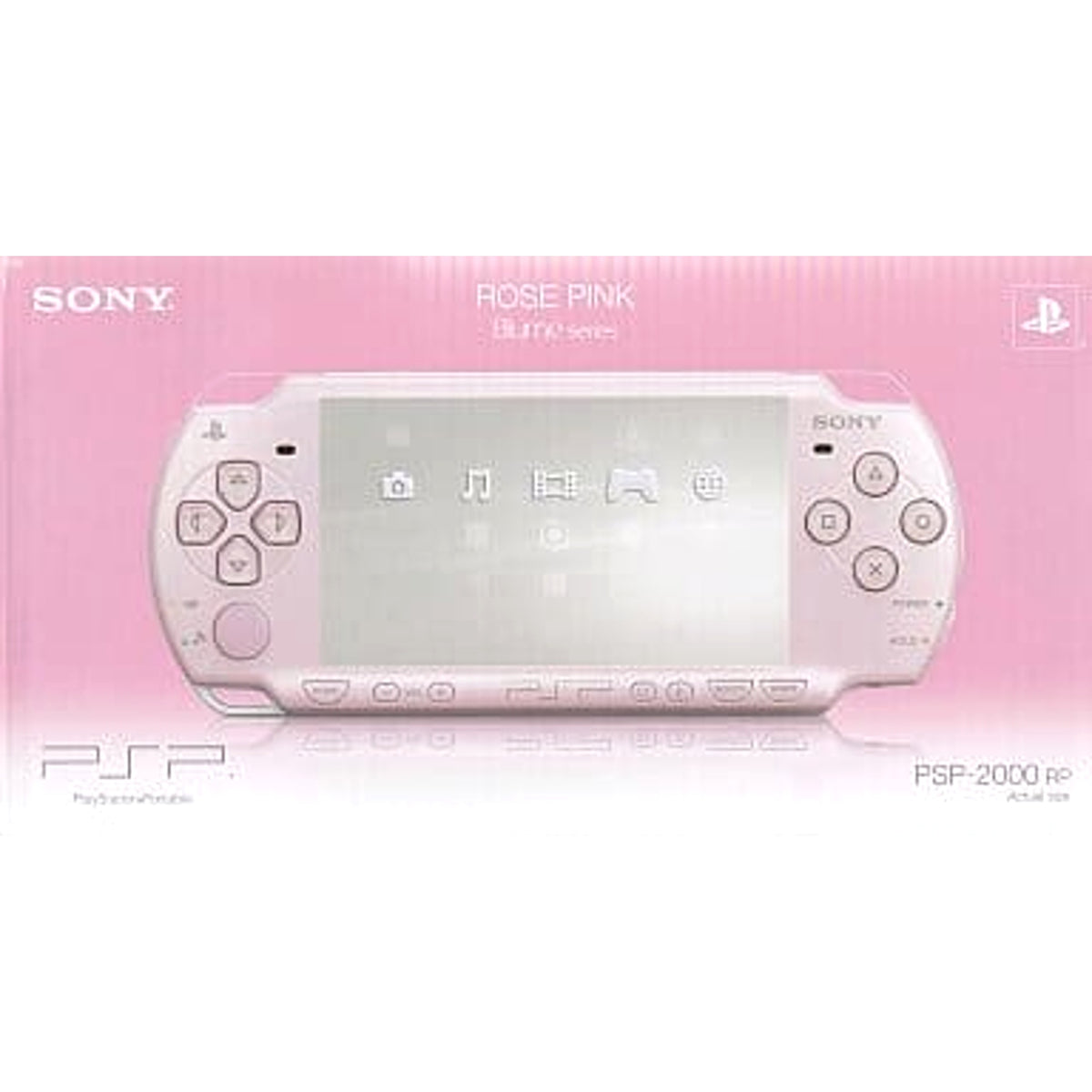 Sony PlayStation Portable Rose Pink PSP-2000RP Console with Box and Charger NTSC-J PlayStation Portable Series Console [USED]