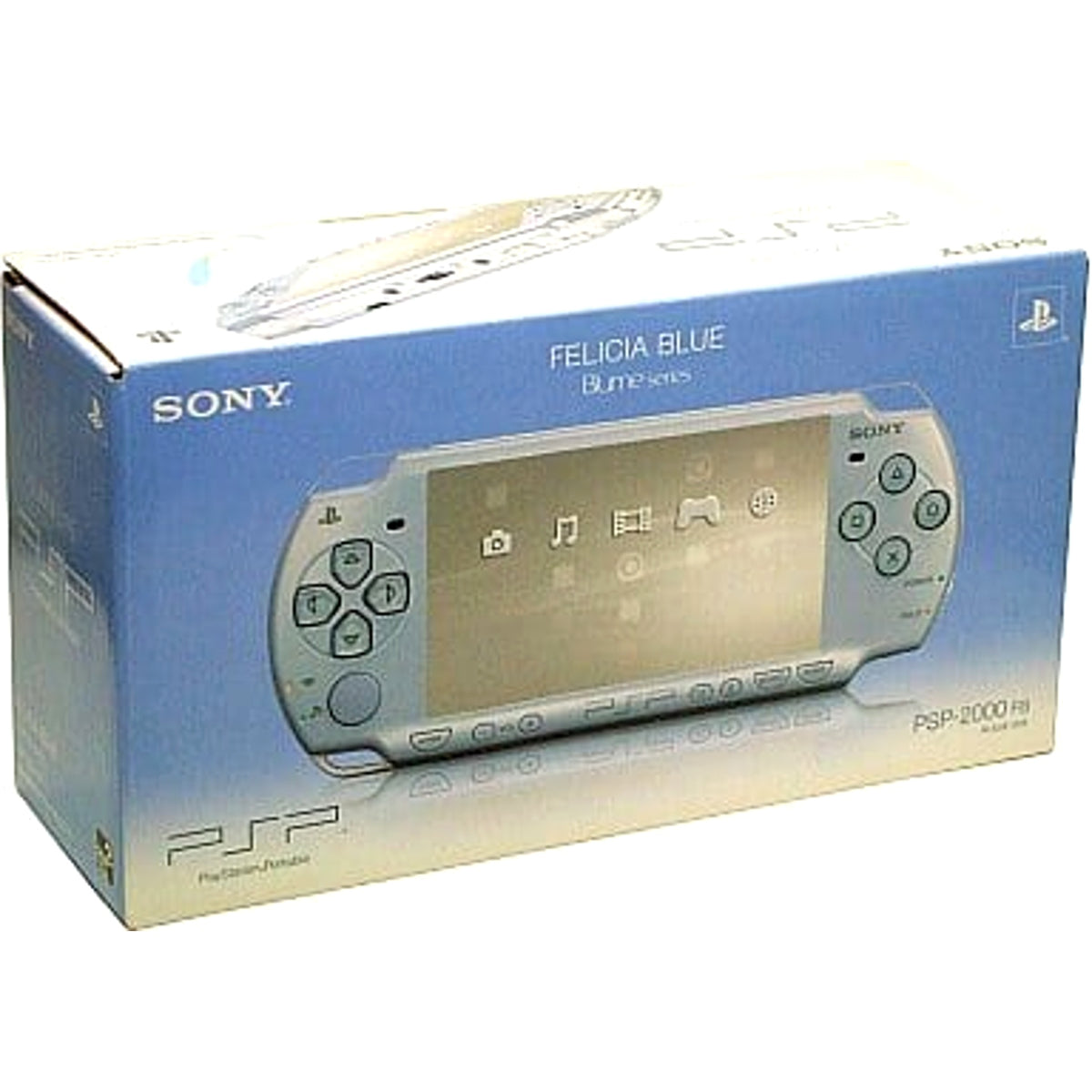Sony PlayStation Portable Felicia Blue PSP-2000FB Console with Box and Charger NTSC-J PlayStation Portable Series Console [USED]