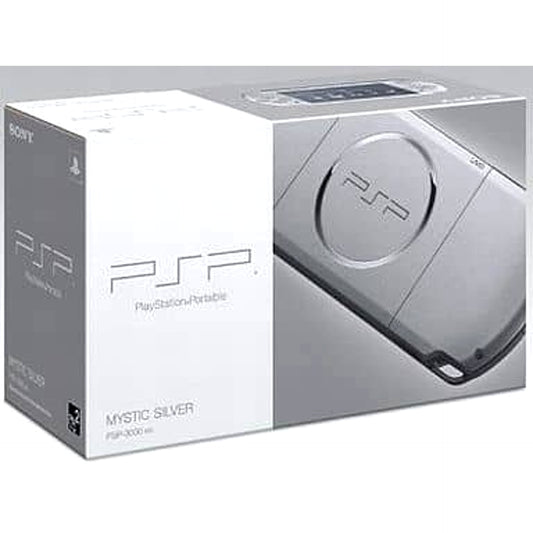 Sony PlayStation Portable Mystic Silver PSP-3000MS Console with Box and Charger NTSC-J PlayStation Portable Series Console [USED]