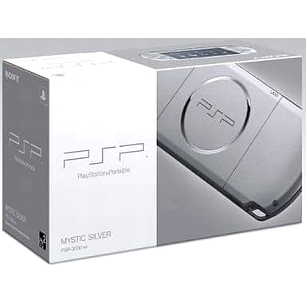 Sony PlayStation Portable Mystic Silver PSP-3000MS Console with Box and Charger NTSC-J PlayStation Portable Series Console [USED]