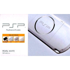Sony PlayStation Portable Pearl White Value Pack PSP-3000KPW Console with Box and Charger NTSC-J PlayStation Portable Series Console [USED]