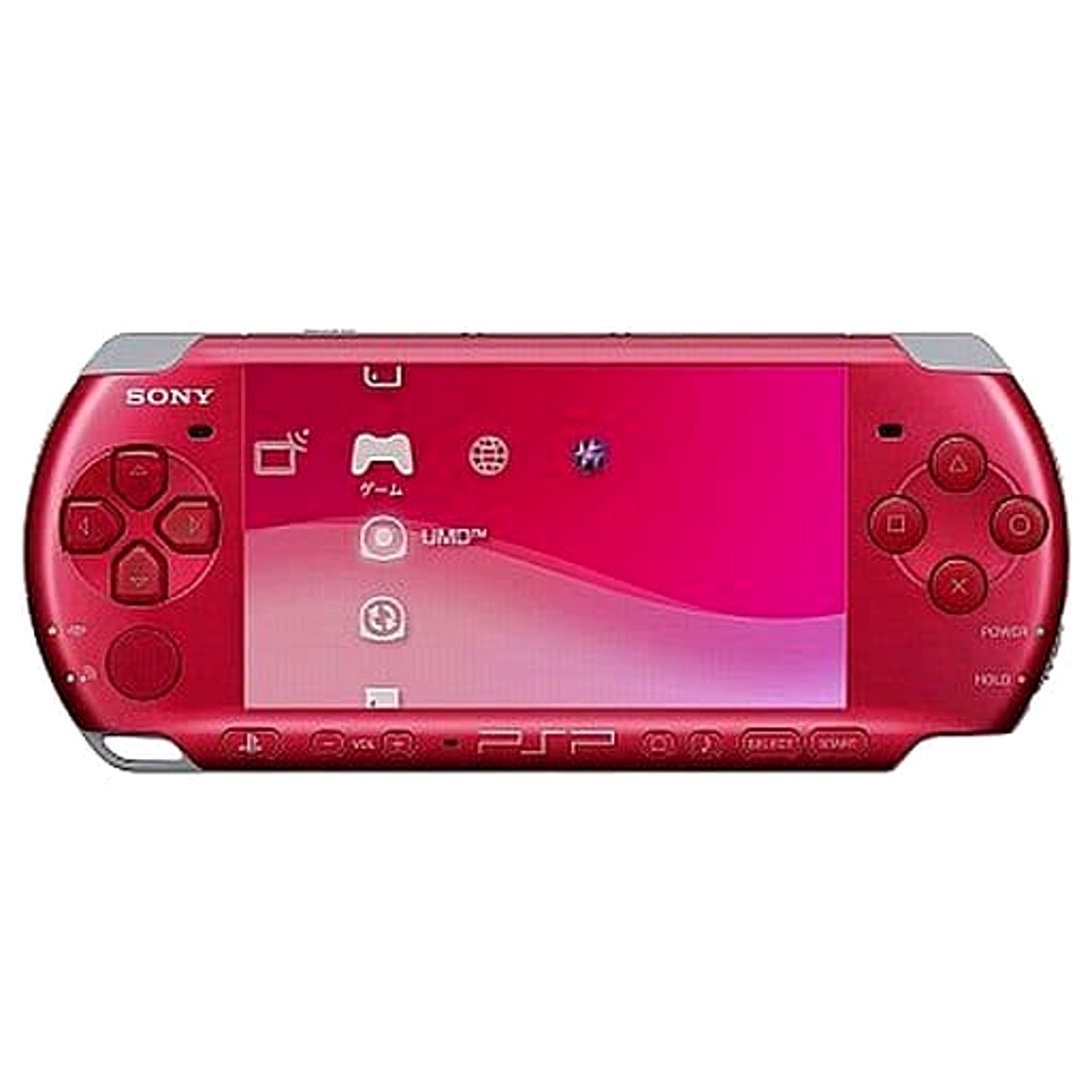 Sony PlayStation Portable Radiant Red PSP-3000RR Console with Box and Charger NTSC-J PlayStation Portable Series Console [USED]