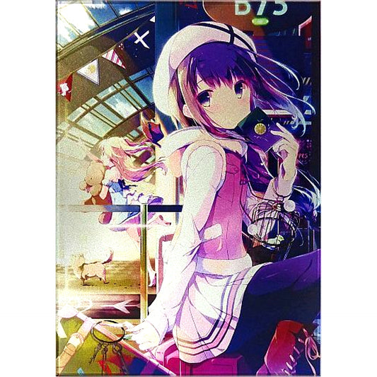 Shiratama Illustration Art Book Acrylic Art Plate AIRPORT [USED]