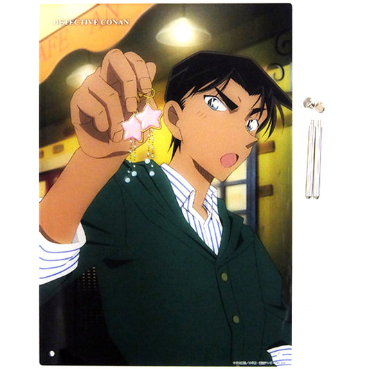 Heiji Hattori Detective Conan A4 Gravure Acrylic Board [USED]