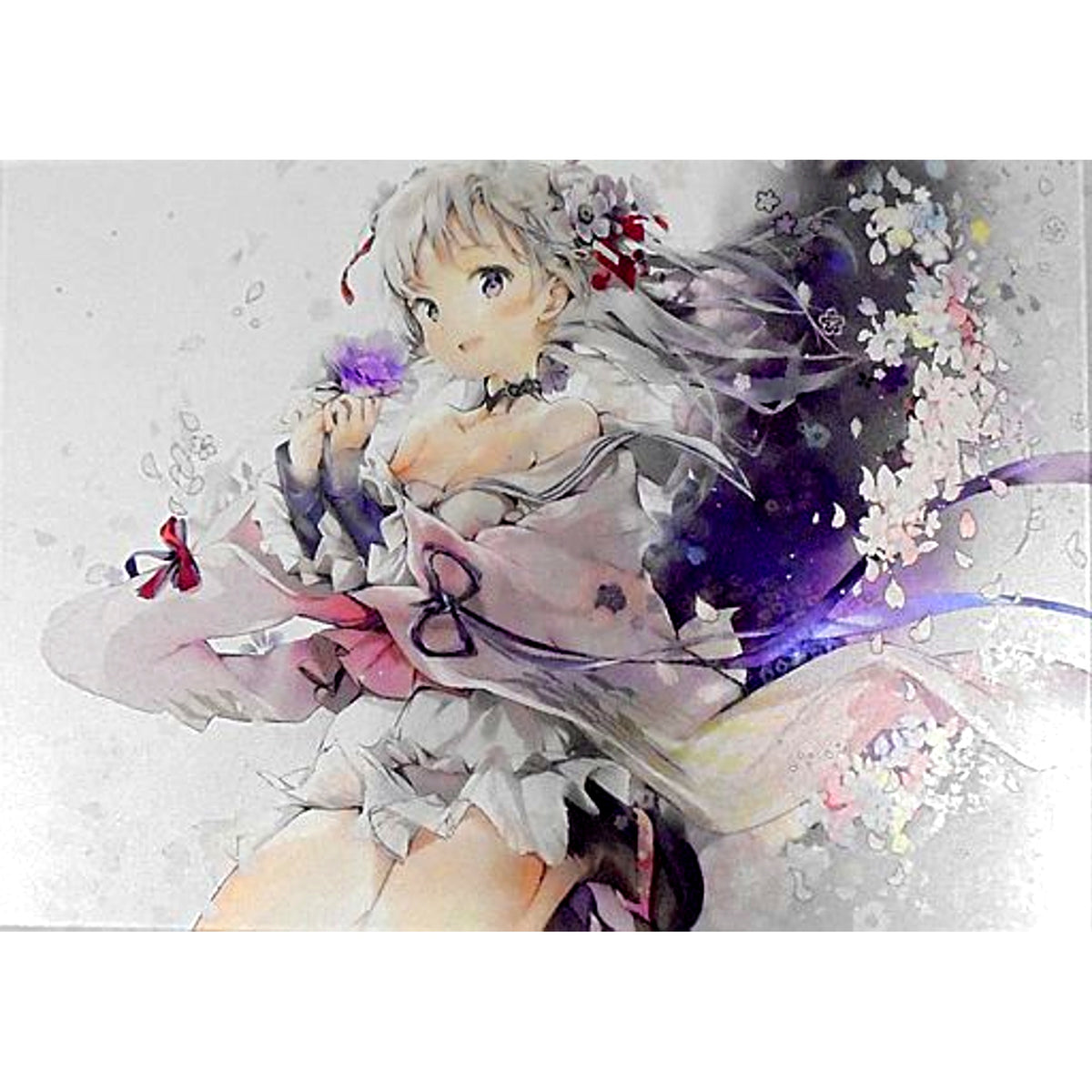 Anmi Hanabira Maimai Eshi 100 Nin Ten 08 Acrylic Art Plate with Accessories [USED]