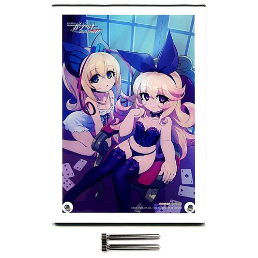 Azure Striker Gunvolt Striker Pack Limited Edition AmiAmi Limited Acrylic Character Plate Bonus [USED]
