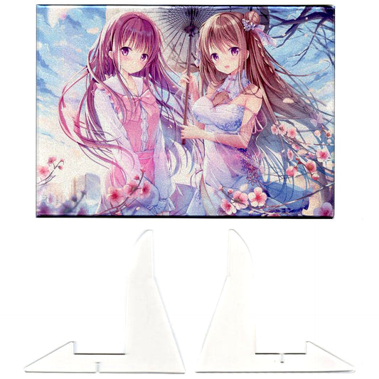 TwinBox Illustration Art Book Eshi 100 Nin Ten 09 Acrylic Art Plate [USED]