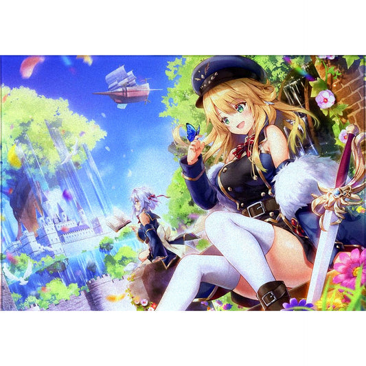 Riichu Kyusoku Eshi 100 Exhibition 09 Illustration Art Book with Appendix Acrylic Art Plate [USED]