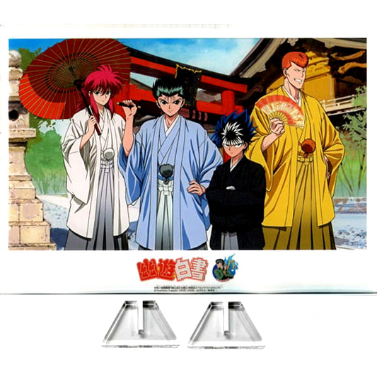 Yu Yu Hakusho Acrylic Visual Board Hiei Kurama Yusuke Kuwabara Included Item [USED]