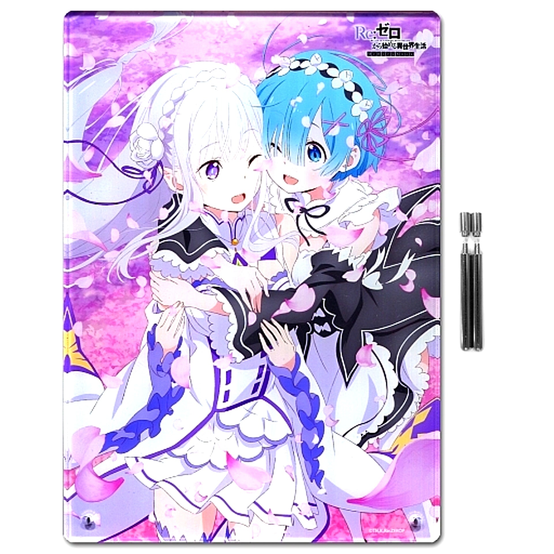 With Accessories Re:Zero - Starting Life in Another World Memory Snow Acrylic Plate [USED]