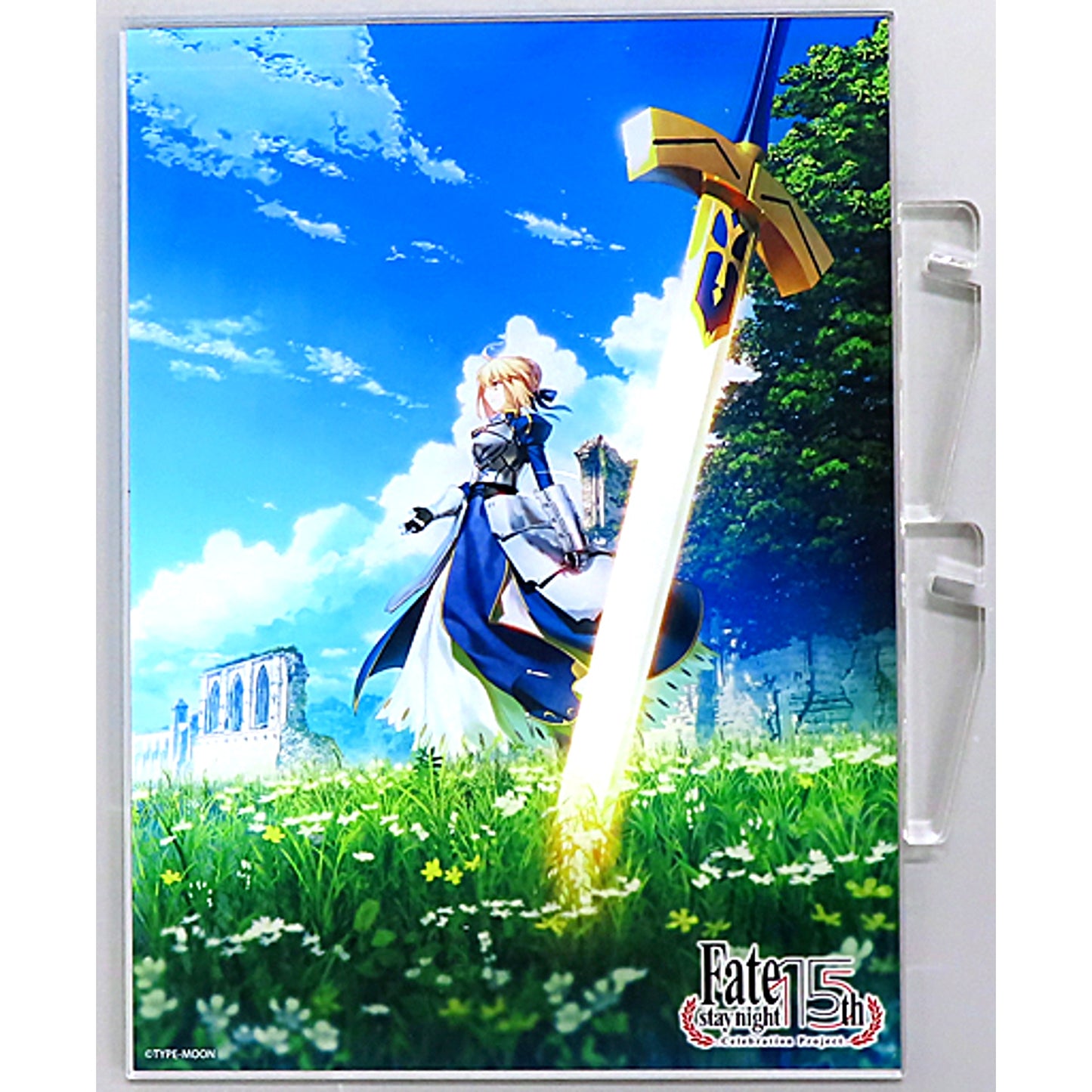 A TYPE-MOON Exhibition Fate/stay night 15th Anniversary Acrylic Board [USED]