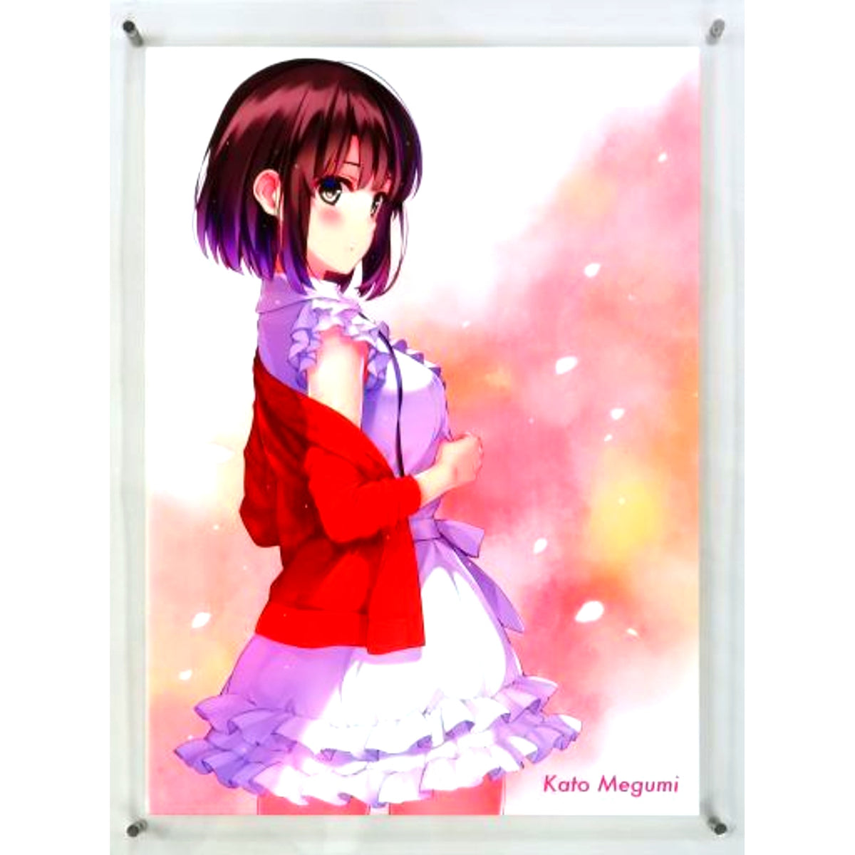 Megumi Kato Saekano How to Raise a Boring Girlfriend Fine B4 High-Resolution Acrylic Art With Accessories [USED]