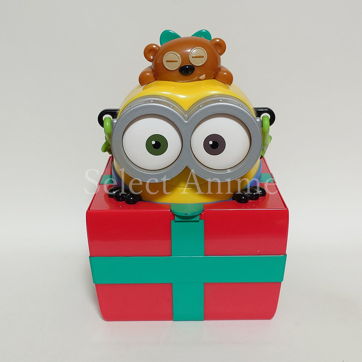 Bob Christmas Ver. Minions Popcorn Bucket Universal Studios Japan Limited Tableware [USED]