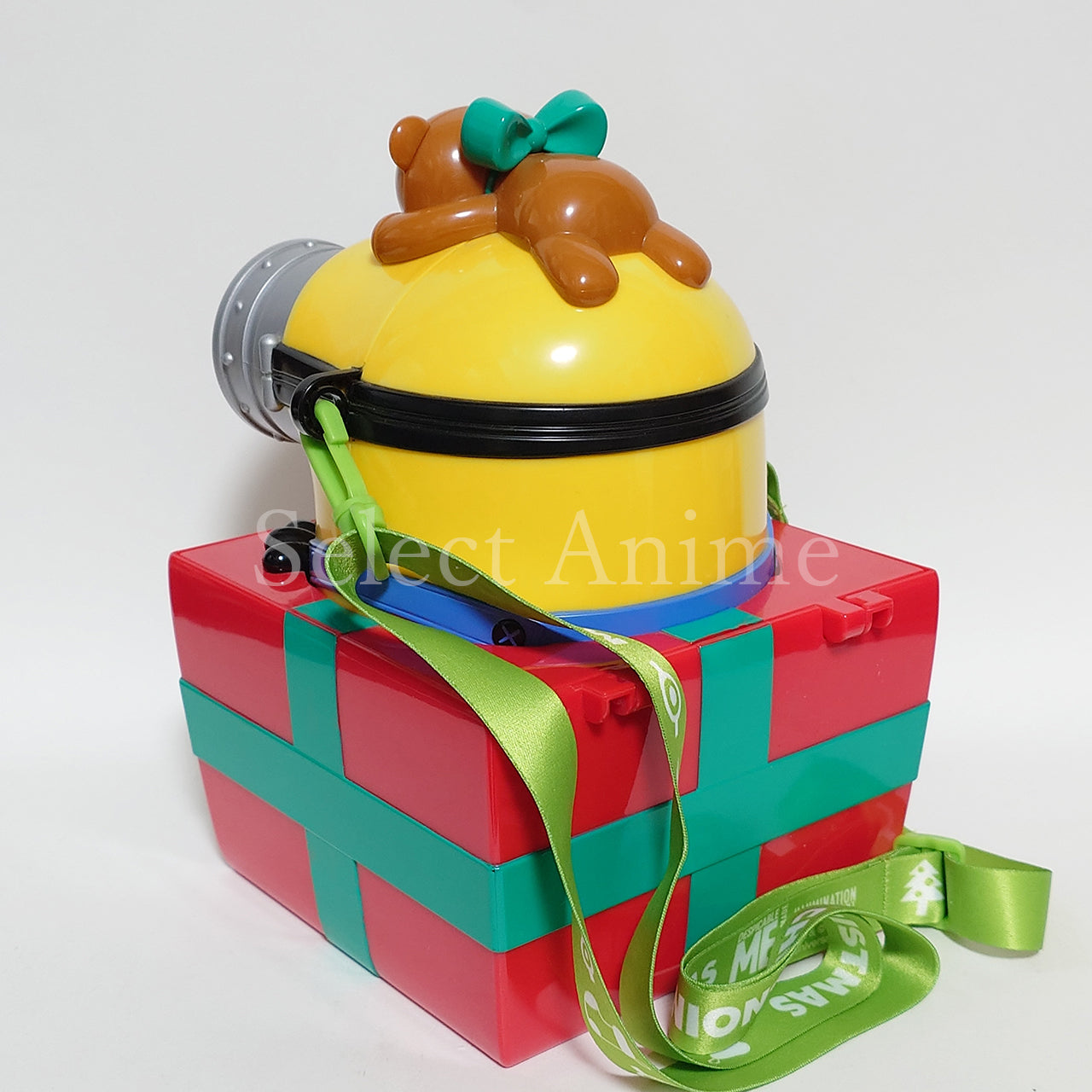 Bob Christmas Ver. Minions Popcorn Bucket Universal Studios Japan Limited Tableware [USED]