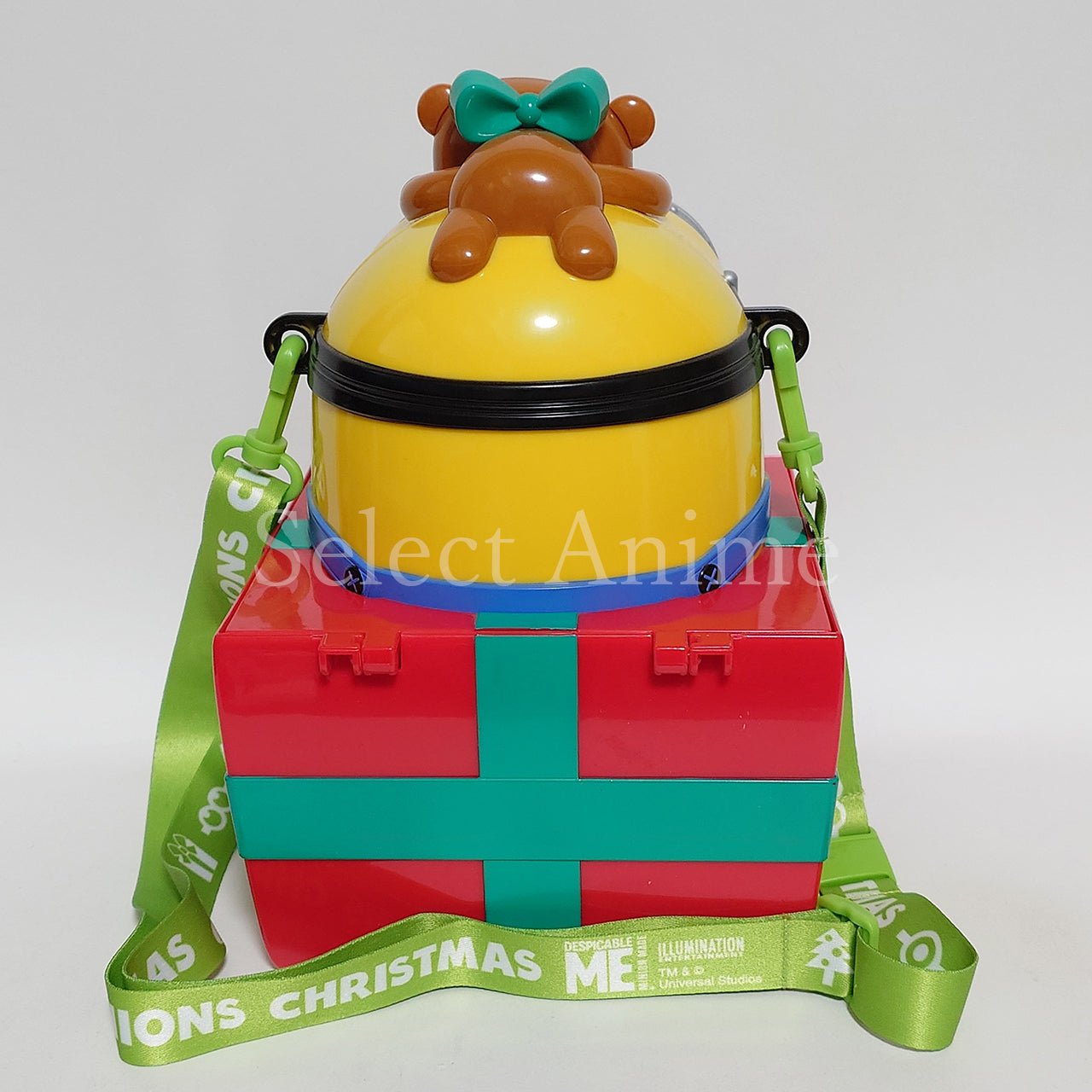 Bob Christmas Ver. Minions Popcorn Bucket Universal Studios Japan Limited Tableware [USED]