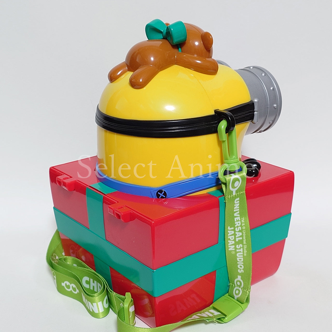 Bob Christmas Ver. Minions Popcorn Bucket Universal Studios Japan Limited Tableware [USED]