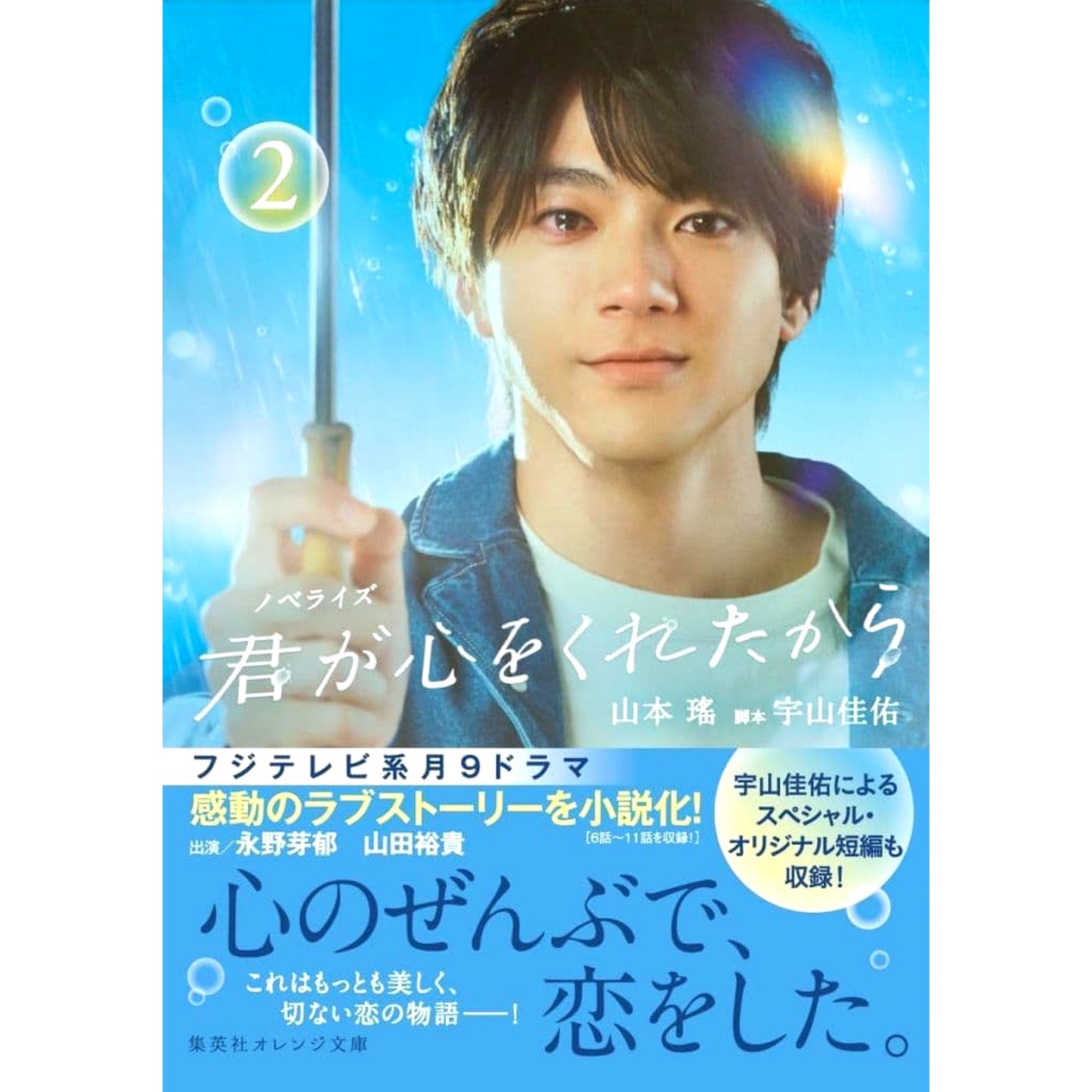 Kimi ga Kokoro o Kureta kara Novelization 2 Volumes Set You Yamamoto SHUEISHA [USED]