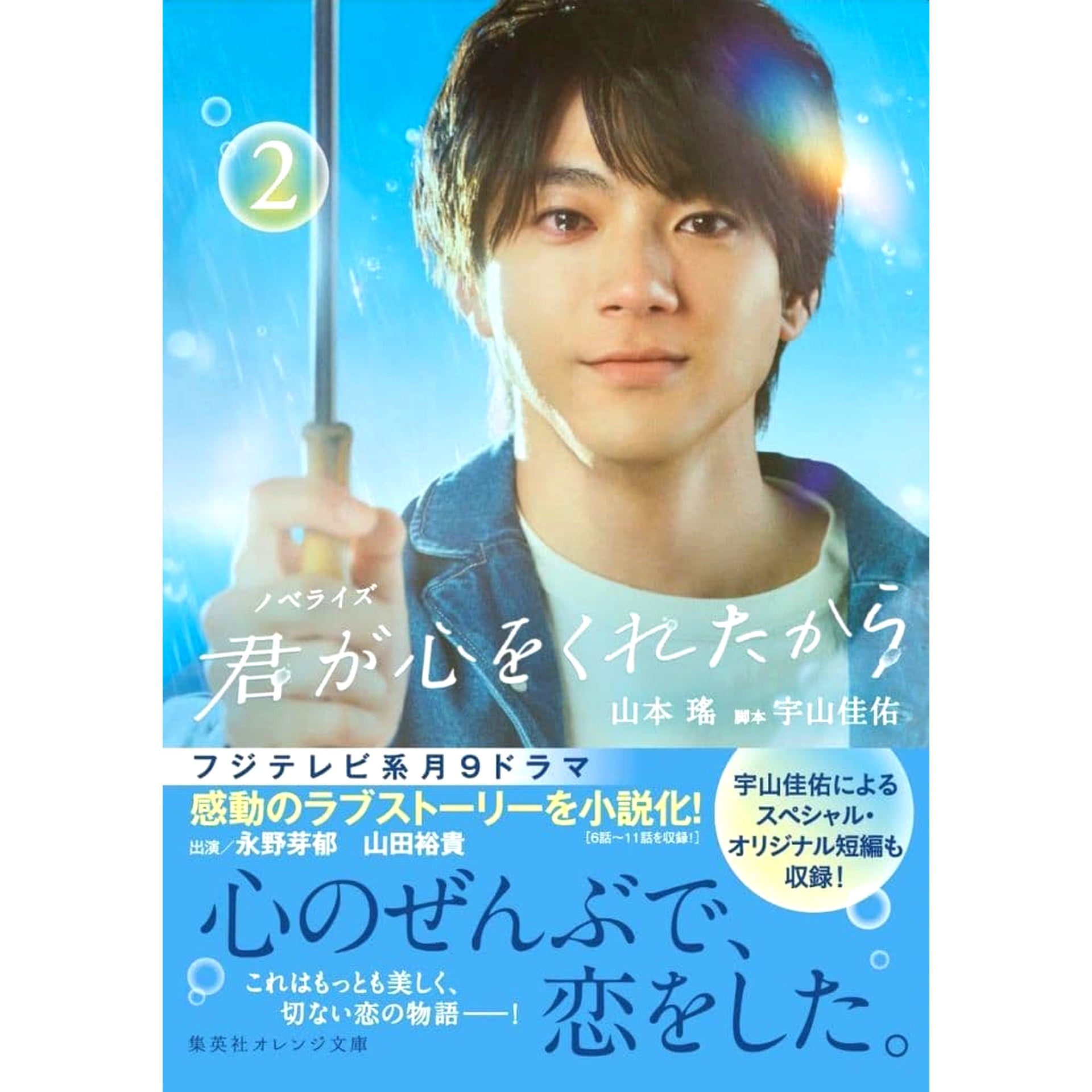 Kimi ga Kokoro o Kureta kara Novelization 2 Volumes Set You Yamamoto SHUEISHA [USED]