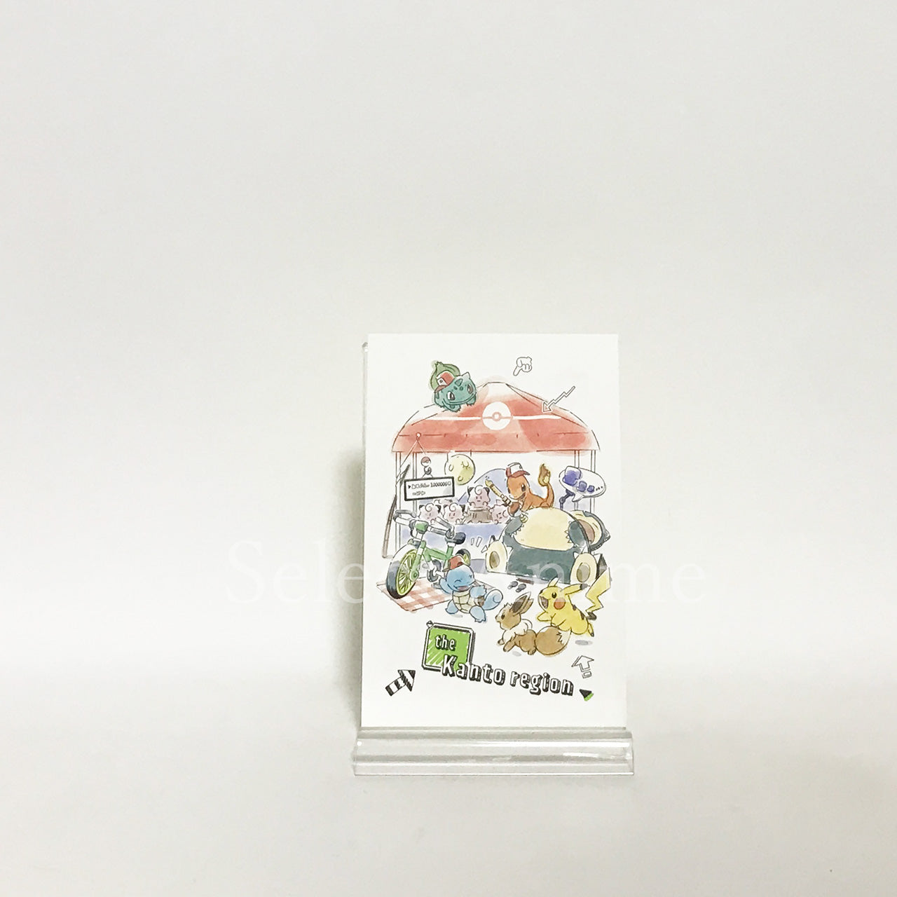 Pikachu, etc. Pokemon Pokemon World Market Postcard Pokemon Center Limited Set of 7 Postcards [USED]