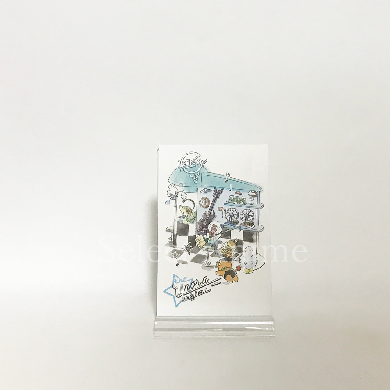 Pikachu, etc. Pokemon Pokemon World Market Postcard Pokemon Center Limited Set of 7 Postcards [USED]
