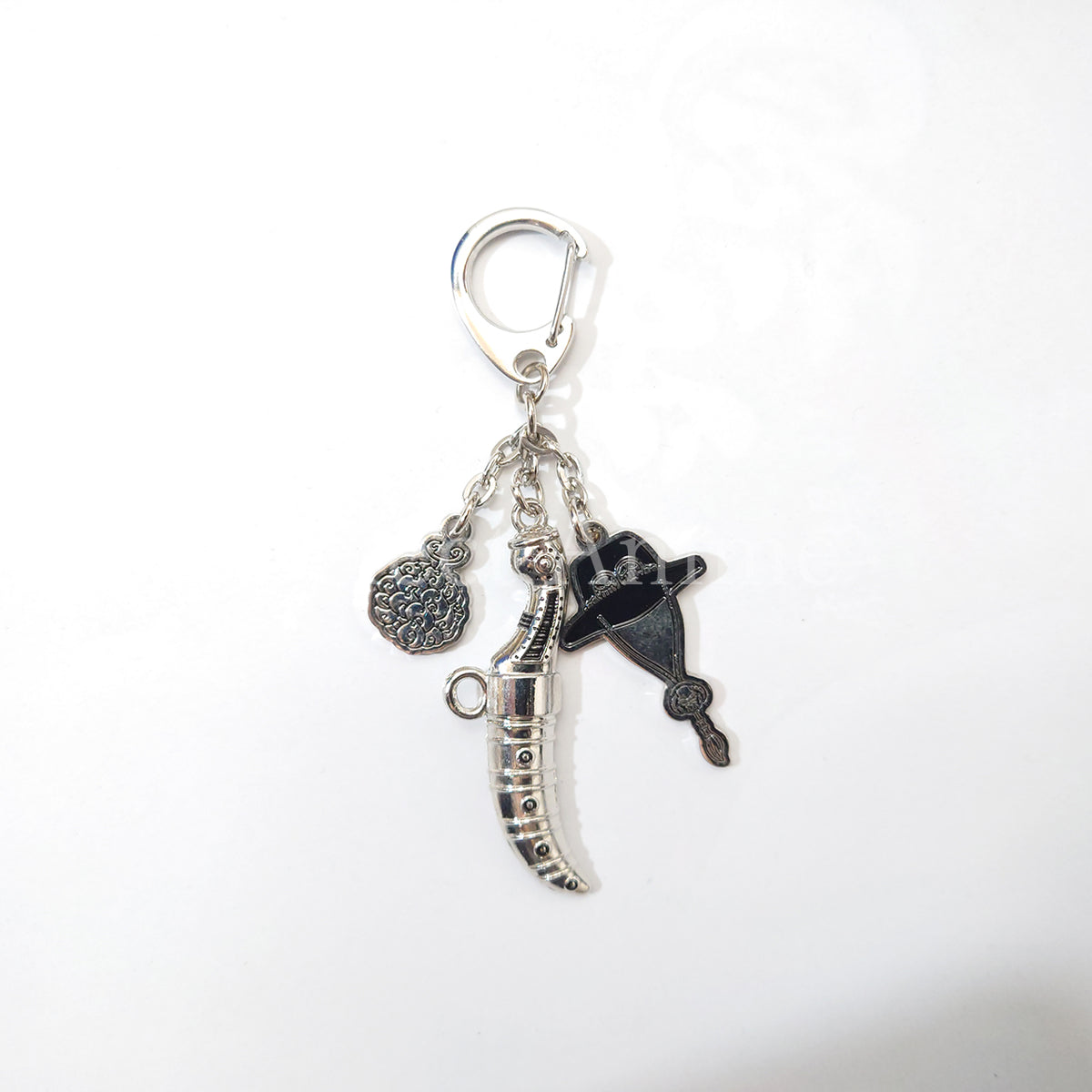 One Piece Portgas D. Ace Metal Collection Jump Festa 2015 Limited Keychains [USED]