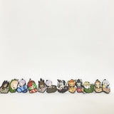 All 12 Types Set Juni Taisen: Zodiac War Fortune Rubber Strap Key Ring [USED]