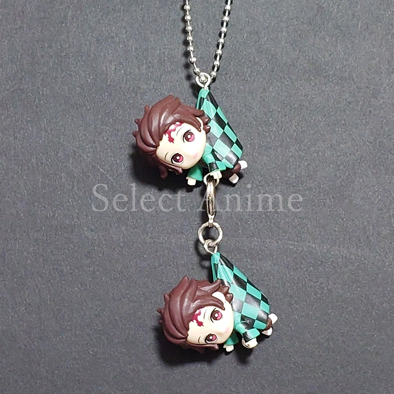 Demon Slayer: Kimetsu no Yaiba Nezuko Kamado & Others Tsumande Tsunagete Mascot All 14 Types Set Keychains [USED]