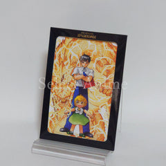 Gash Bell, etc. Zatch Bell! Framed Postcard Set Zatch Bell! & Makoto Raiku Original Art Exhibition Limited Postcards [USED]