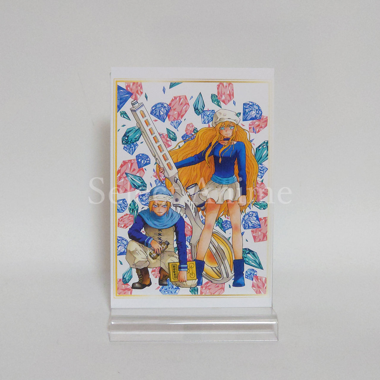 Gash Bell, etc. Zatch Bell! Framed Postcard Set Zatch Bell! & Makoto Raiku Original Art Exhibition Limited Postcards [USED]