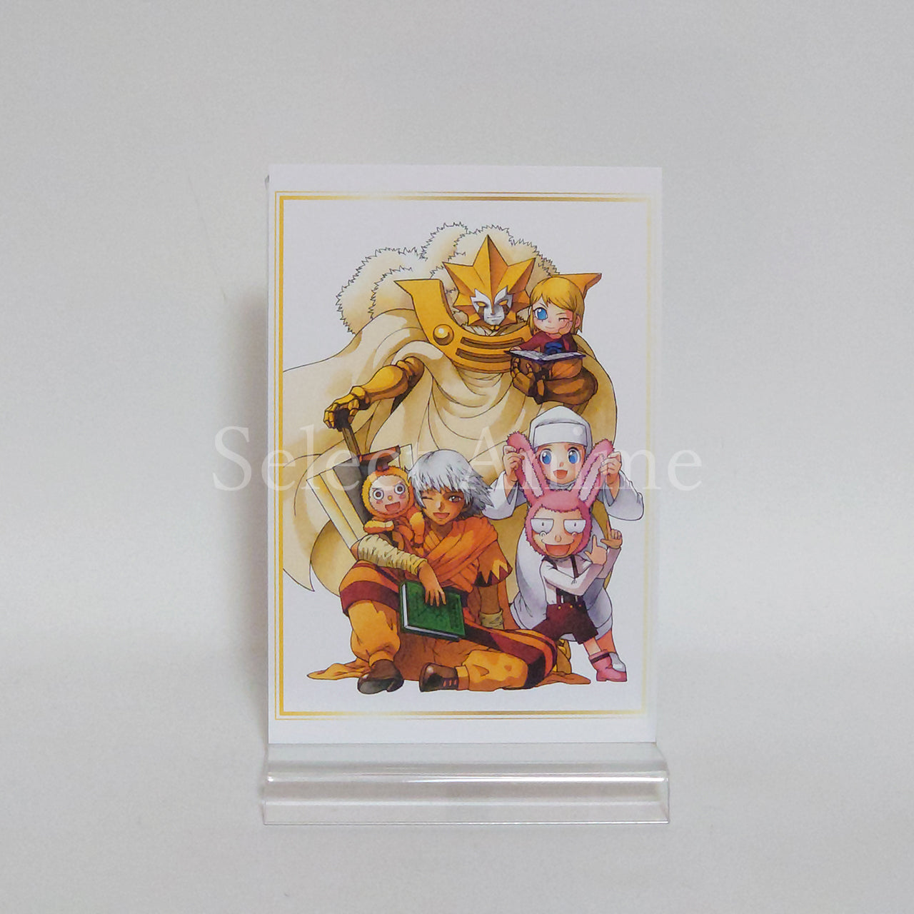 Gash Bell, etc. Zatch Bell! Framed Postcard Set Zatch Bell! & Makoto Raiku Original Art Exhibition Limited Postcards [USED]