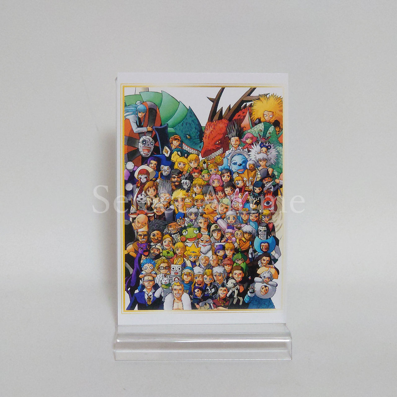 Gash Bell, etc. Zatch Bell! Framed Postcard Set Zatch Bell! & Makoto Raiku Original Art Exhibition Limited Postcards [USED]
