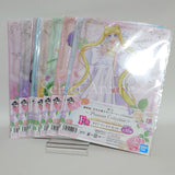 All 10 Types Set A4 Clear File Set 2 Set Ichiban Kuji Sailor Moon Eternal -Princess Collectio- Prize F File Folder [USED]