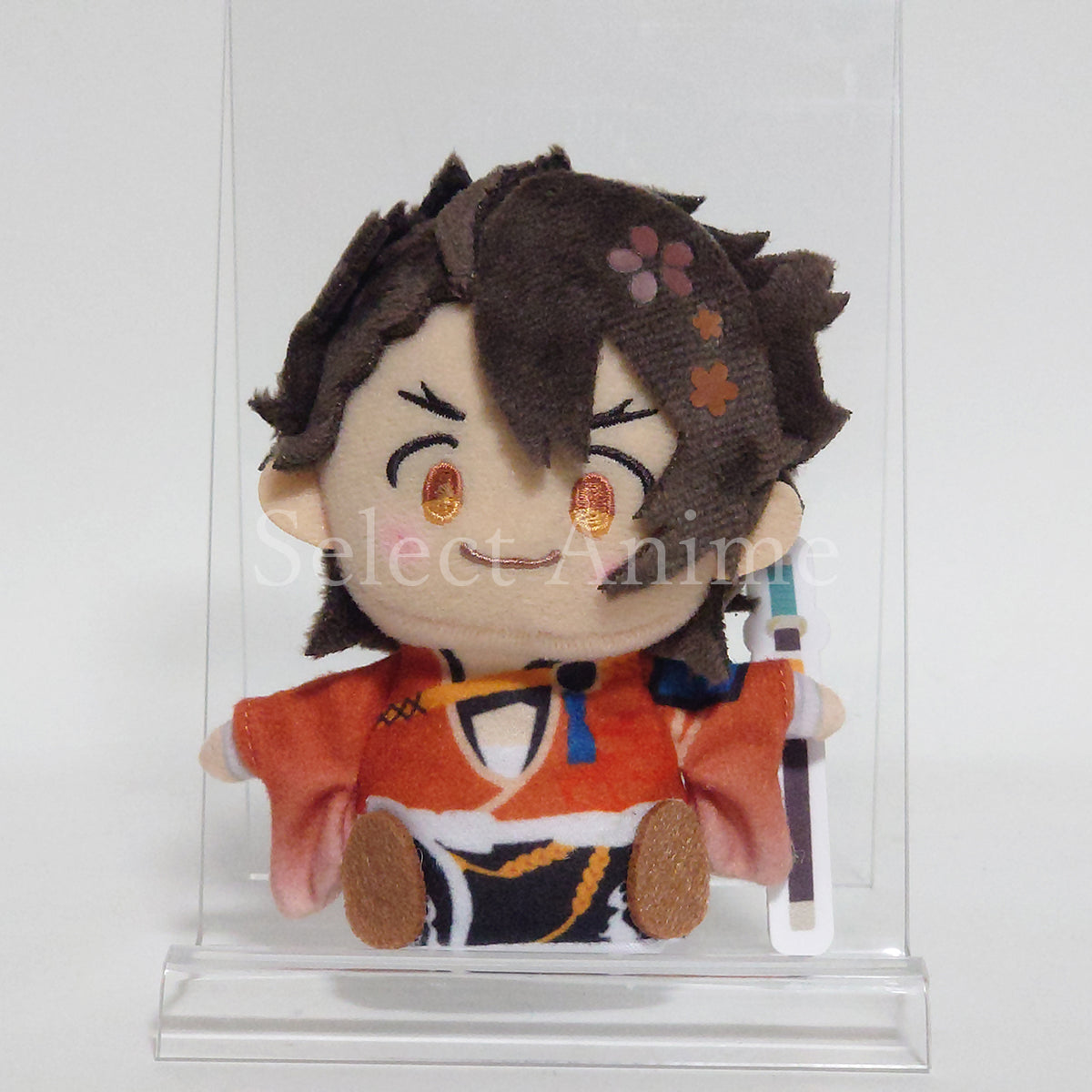 Touken Ranbu Mutsunokami Yoshiyuki Yubi no Ue Series Wanpaku! Touken Ranbu Limited Keychains [USED]