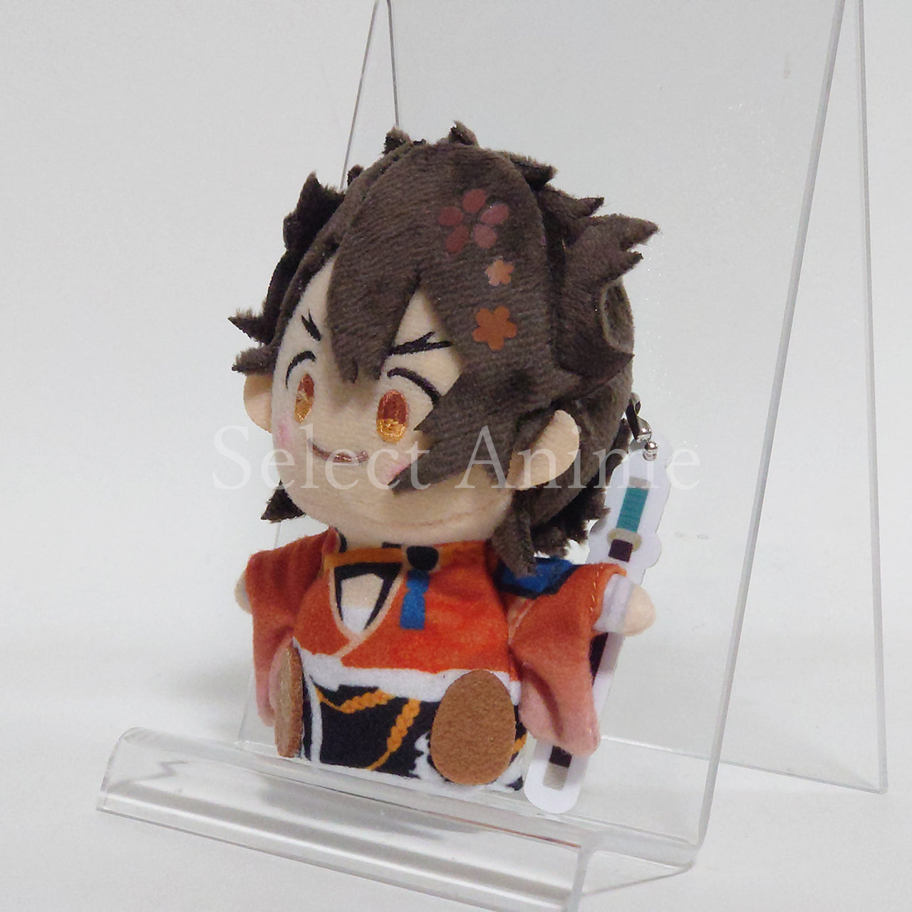 Touken Ranbu Mutsunokami Yoshiyuki Yubi no Ue Series Wanpaku! Touken Ranbu Limited Keychains [USED]