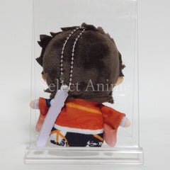 Touken Ranbu Mutsunokami Yoshiyuki Yubi no Ue Series Wanpaku! Touken Ranbu Limited Keychains [USED]
