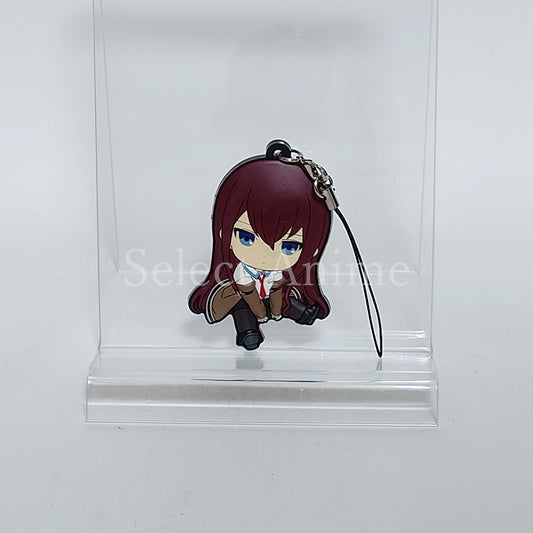 Kurisu Makise Steins;Gate Petanko Trading Rubber Strap Key Ring [USED]