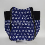 Date Masamune Eco Tote BAG Navy Sengoku Basara Bag [USED]